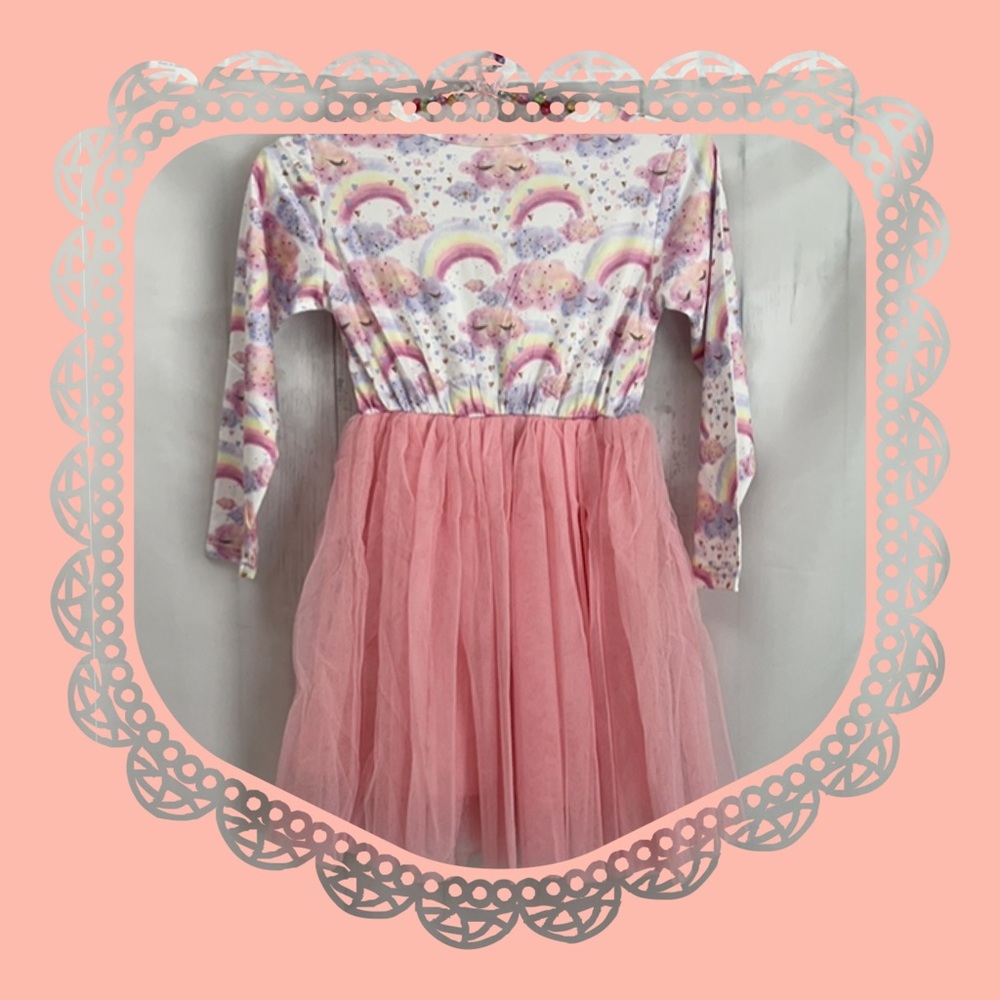 Rainbows and Clouds Dress - Picture 3 of 4